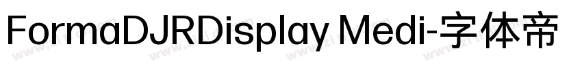 FormaDJRDisplay Medi字体转换